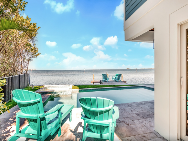 Anna Maria Direct Bay Front Luxury Vacation Home - Boat Dock